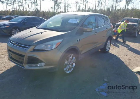 2013 Ford Escape Sel z USA, uszkodzony, nr VIN 1FMCU0HX6DUB60686